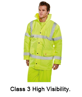 Constructor High Visibility Jacket Saturn Yellow